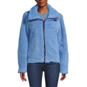 Women's Apparis Tamika Faux Fur Jacket Marina Blue Sz Small
